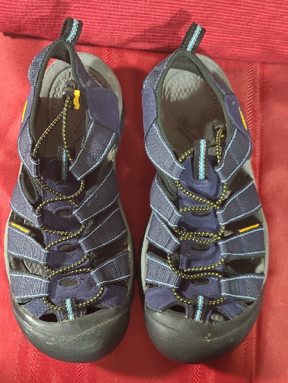 Keen Navy and Light Blue Trail Sandals - Picture 4 of 6